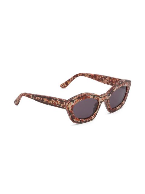 Marni Eyewear Kea Island sunglasses - Brown - zdjęcie produktu nr 2