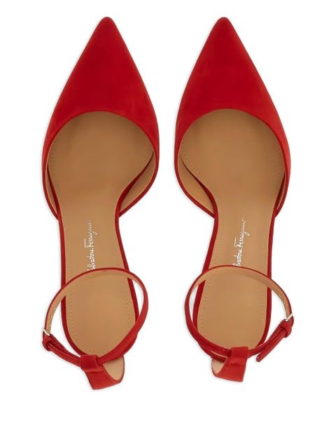 Ferragamo 70mm Iman pumps - Red