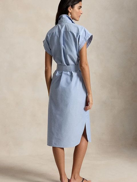 Polo Ralph Lauren sukienka koszulowa bawełniana - zdjęcie produktu nr 1