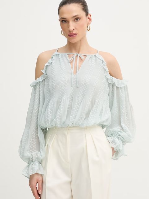 Guess bluzka z odkrytymi ramionami damska EMILIA - zdjęcie produktu nr 2