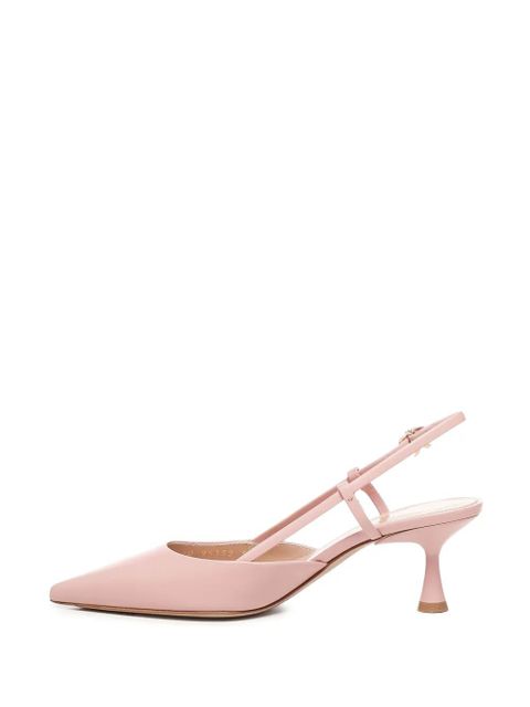 Gianvito Rossi 55mm slingback pointed-toe pumps - Pink