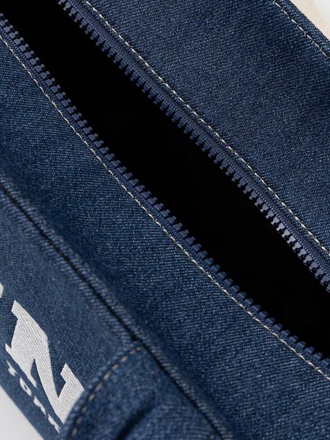 Dkny torebka jeansowa kolor niebieski R52ADR57