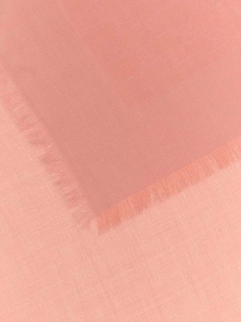 Gucci logo fringed scarf - Pink - zdjęcie produktu nr 2