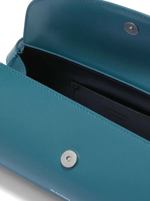 Jil Sander small Cannolo Iconic Line shoulder bag - Blue