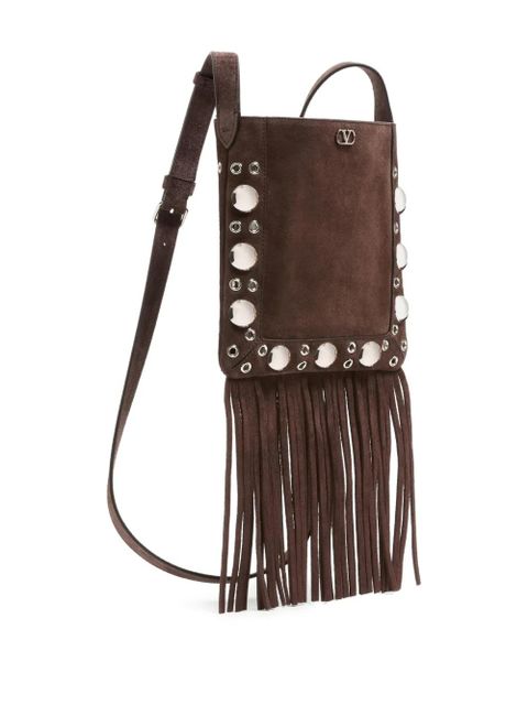 Valentino Garavani small Nellcote shoulder bag - Brown