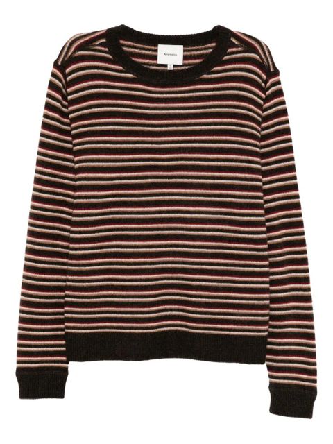 Reformation striped cashmere jumper - Brown - zdjęcie produktu nr 1
