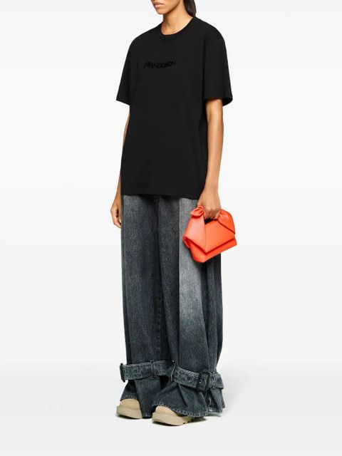 JW Anderson logo-embroidered T-shirt - Black - zdjęcie produktu nr 2