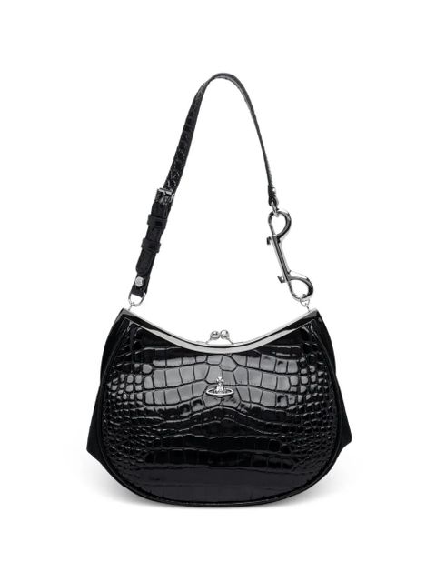 Vivienne Westwood Orb-plaque shoulder bag - Black - zdjęcie produktu nr 1