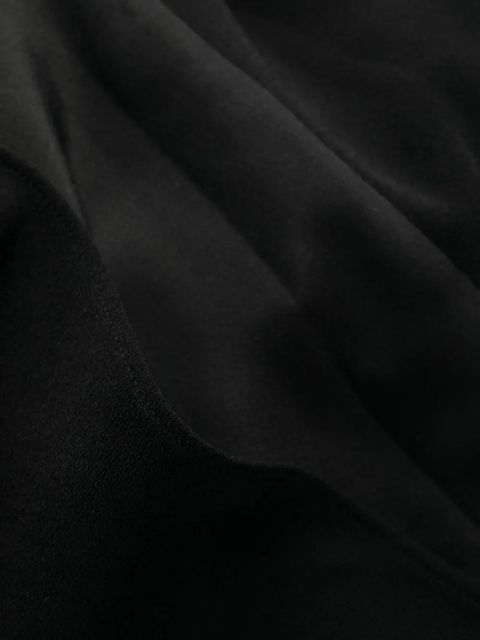 Self-Portrait crystal-embellished midi dress - Black