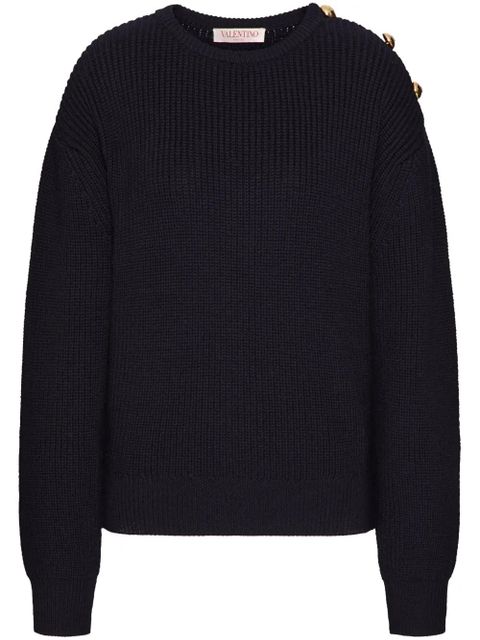Valentino Garavani wool sweater - Black - zdjęcie produktu nr 1