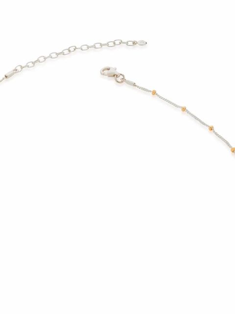 Monica Vinader beaded choker necklace - Silver - zdjęcie produktu nr 2