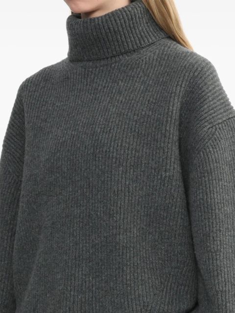 TOTEME roll-neck sweater - Grey