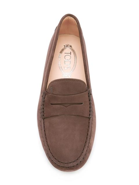 Tod's classic driving shoes - Brown