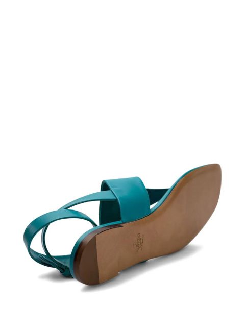 Valentino Garavani buckle-detail sandals - Blue