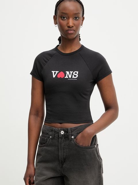 Vans T-shirt damski bawełniany - zdjęcie produktu nr 1