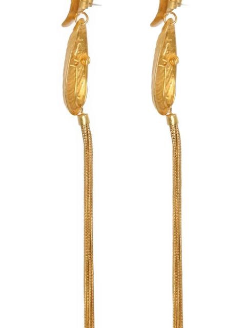 Johanna Ortiz Chinampas Islands tiered earrings - Gold - zdjęcie produktu nr 2