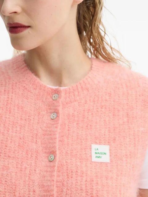 American Vintage East button-up vest - Pink