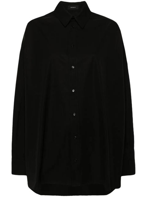 WARDROBE.NYC mini shirt dress - Black - zdjęcie produktu nr 1