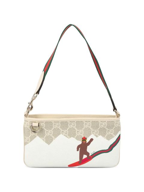 Gucci GG-patterned shoulder bag - Neutrals - zdjęcie produktu nr 1
