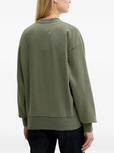 PINKO embossed sweatshirt - Green