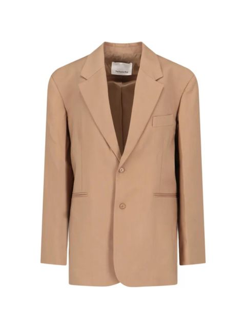The Frankie Shop Crosby wrap blazer - Neutrals - zdjęcie produktu nr 1
