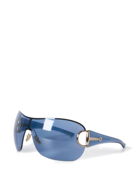 Gucci frameless mask sunglasses - Blue - zdjęcie produktu nr 1