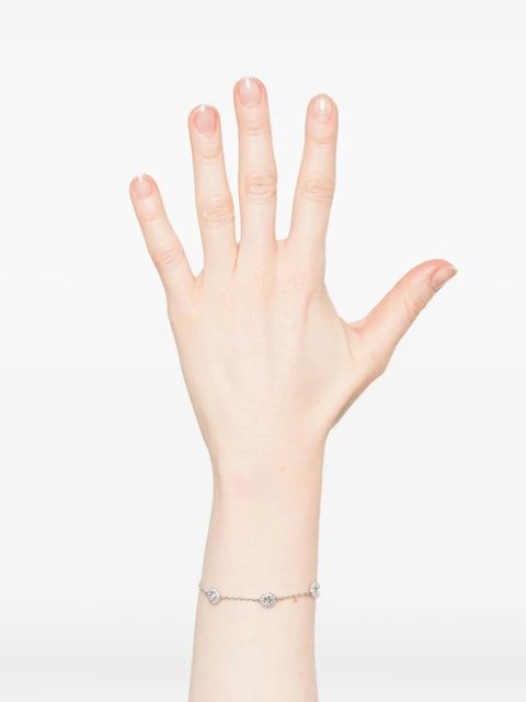 Swarovski Una double-chain bracelet - Silver - zdjęcie produktu nr 2