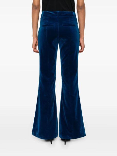 Zadig&Voltaire flared velvet trousers - Blue