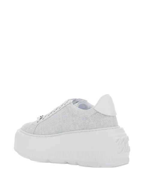 Casadei Nexus platform embellished sneakers - Grey