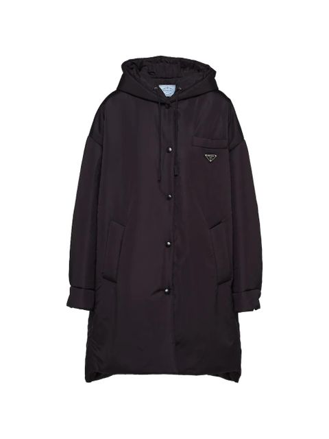 Prada Re-Nylon triangle-logo raincoat - Black - zdjęcie produktu nr 1