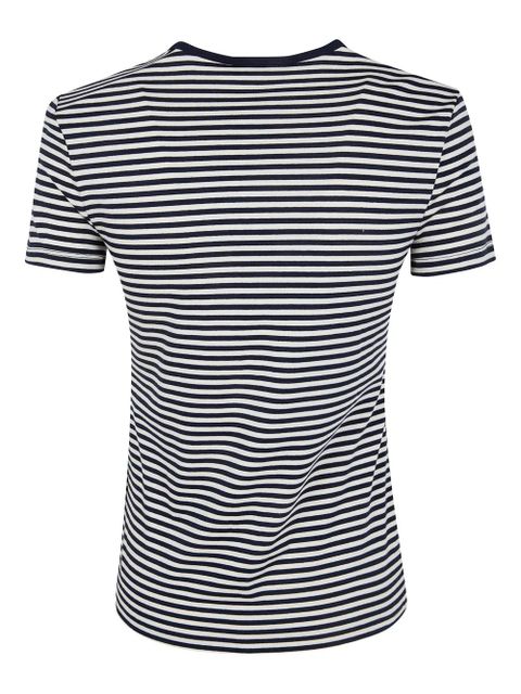 Lauren Ralph Lauren striped crew-neck T-shirt - White