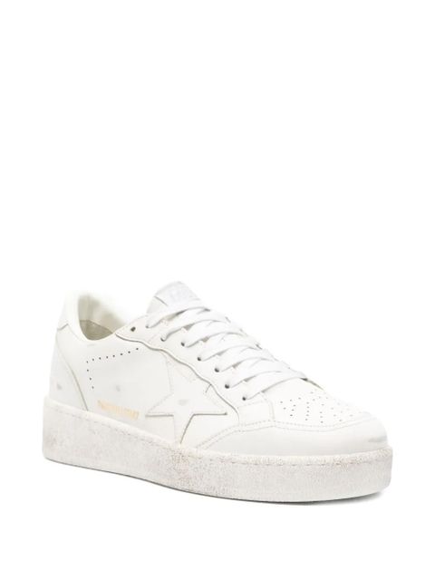 Golden Goose Ball Star leather sneakers - White