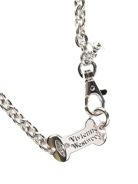 Vivienne Westwood dog tag bracelet - Silver - zdjęcie produktu nr 2