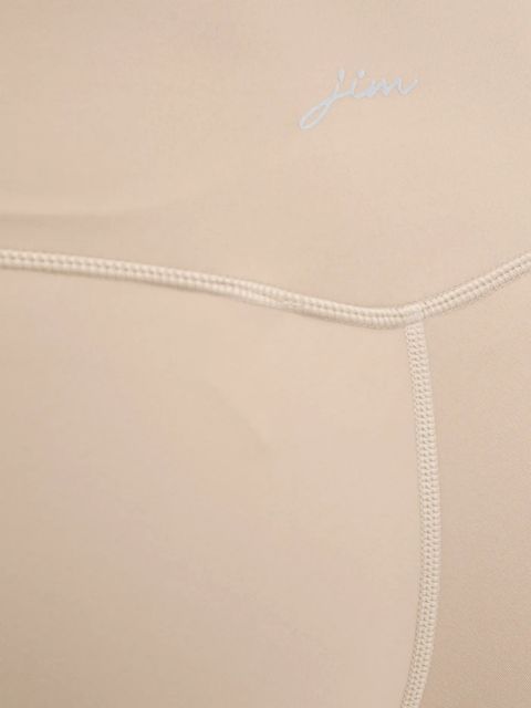 Joy in me legginsy do jogi Oneness Ease kolor beżowy gładkie Oneness Ease 7/8