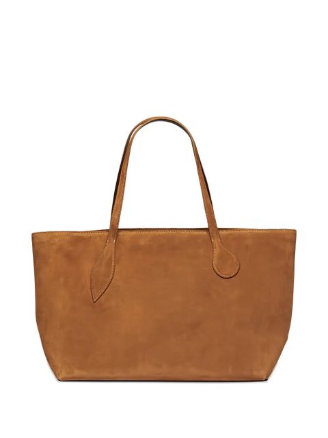 Liffner Rhum Sprout calf suede tote bag - Brown - zdjęcie produktu nr 1