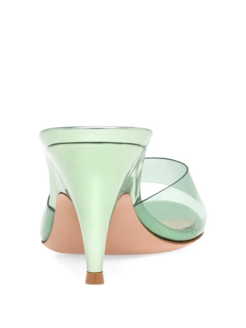 Gianvito Rossi sofia cone-heel mules - Green