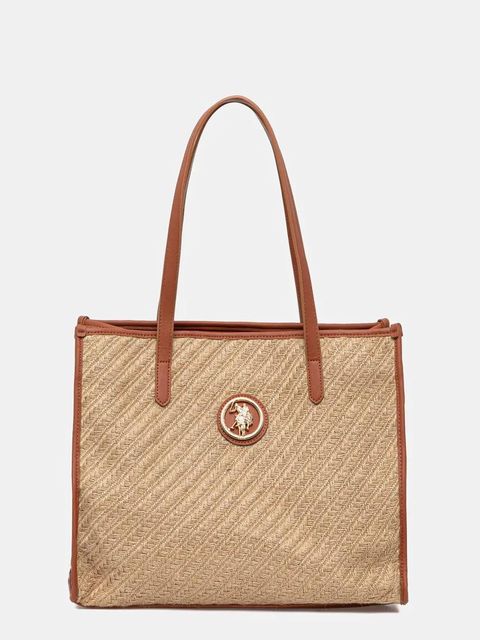U.S. Polo Assn. torebka Pool kolor beżowy BEU2P8696WJT - zdjęcie produktu nr 1