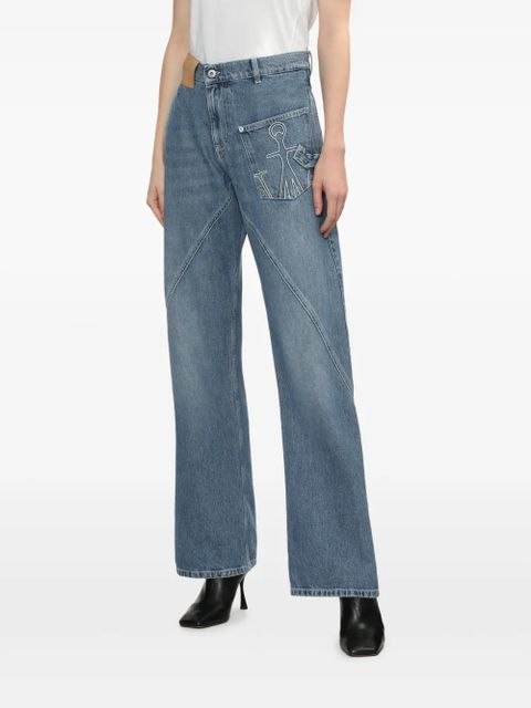 JW Anderson Workwear straight-leg jeans - Blue