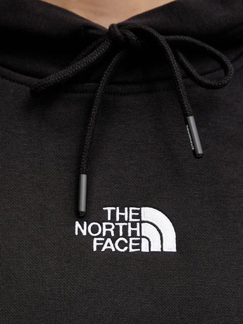 The North Face sukienka Essential Relaxed kolor czarny mini oversize NF0A8EEEJK31