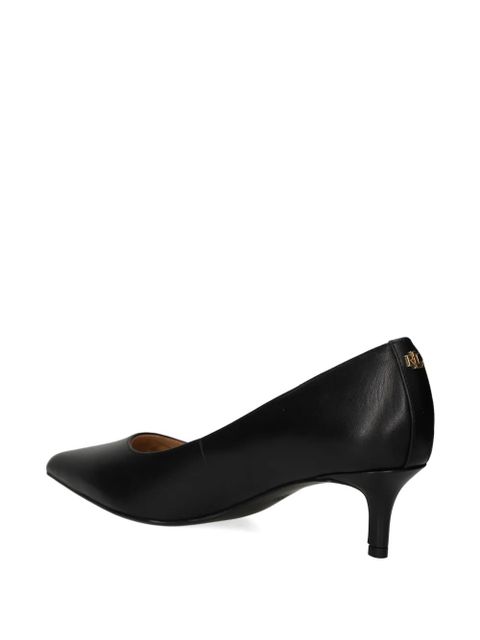 Lauren Ralph Lauren pointed leather pumps - Black