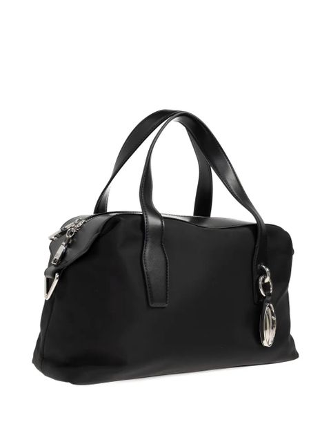 Diesel Flag-D top-handle tote bag - Black