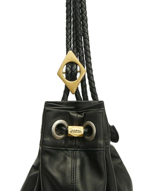 ISABEL MARANT medium Maia leather shoulder bag - Black
