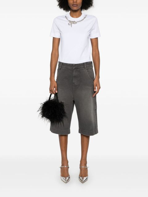 Givenchy crystal-detail T-shirt - White - zdjęcie produktu nr 2