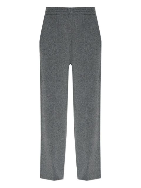 Lanvin elastic-waistband side-seam trousers - Grey - zdjęcie produktu nr 1