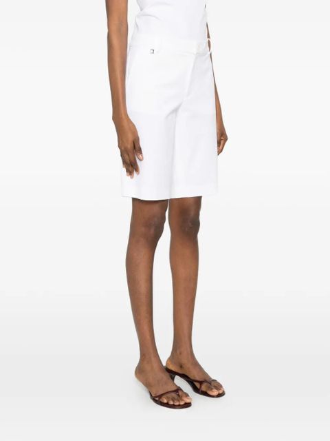 Lauren Ralph Lauren logo-plaque shorts - White