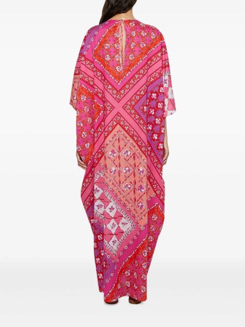 PUCCI festa print maxi dress - Pink