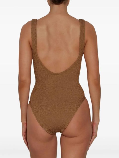 Hunza G Sadie swimsuit - Brown