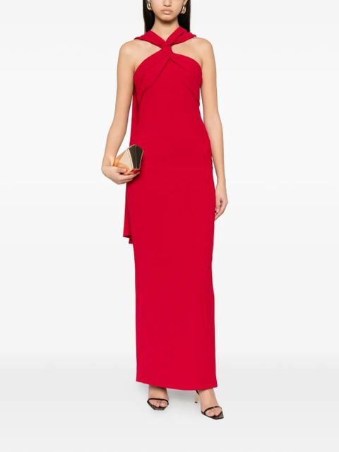 Solace London Rona maxi dress - Red - zdjęcie produktu nr 2