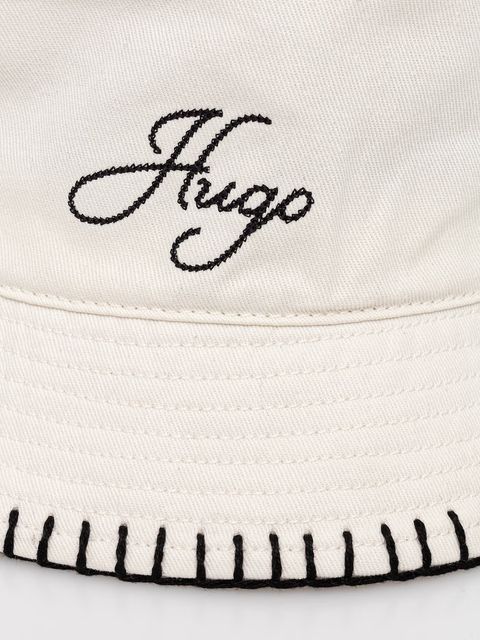 HUGO kapelusz damski bawełniany Bayla-SB - zdjęcie produktu nr 1