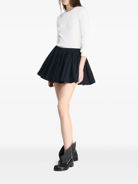 JW Anderson gathered circle skort - Black - zdjęcie produktu nr 2